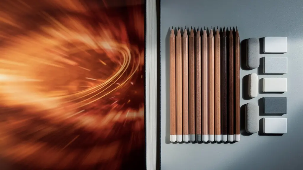 Deux écrans côte à côte montrant différentes approches d'apprentissage du dessin