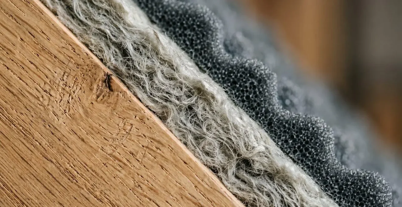 Construction d'un caisson d'isolation acoustique en bois avec materiaux isolants pour pompe de spa